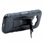 Wholesale Samsung Galaxy J1 Holster Combo Belt Clip Case (Black)